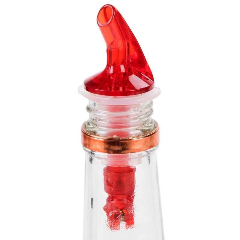 Bartender Gearâ„¢ Measured Pour Spouts for Most Half Gallon & 1.75 Liter Bottle Pourer - Auto-Measuring 1.5 oz (45 ml) Cork 27mm, 6-Pack - Image 4